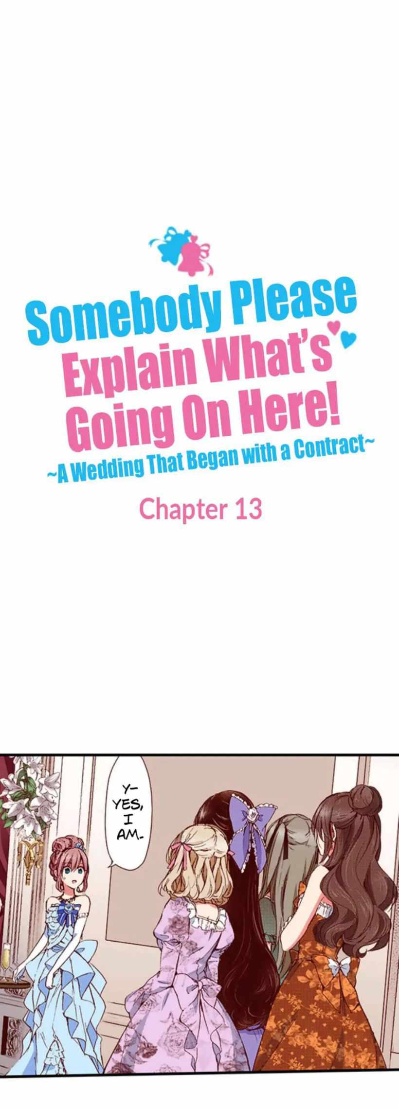 Somebody Please Explain What's Going On Here! ~A Wedding that Began With a Contract~ Chapter 13 3